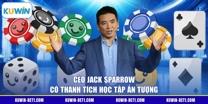 CEO Jack Sparrow có thành tích học tập ấn tượng