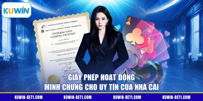 Vai trò của giấy phép hoạt động với nhà cái trực tuyến