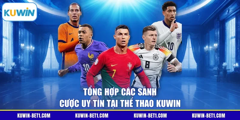 Năm sảnh cược trong hệ thống thể thao KUWIN